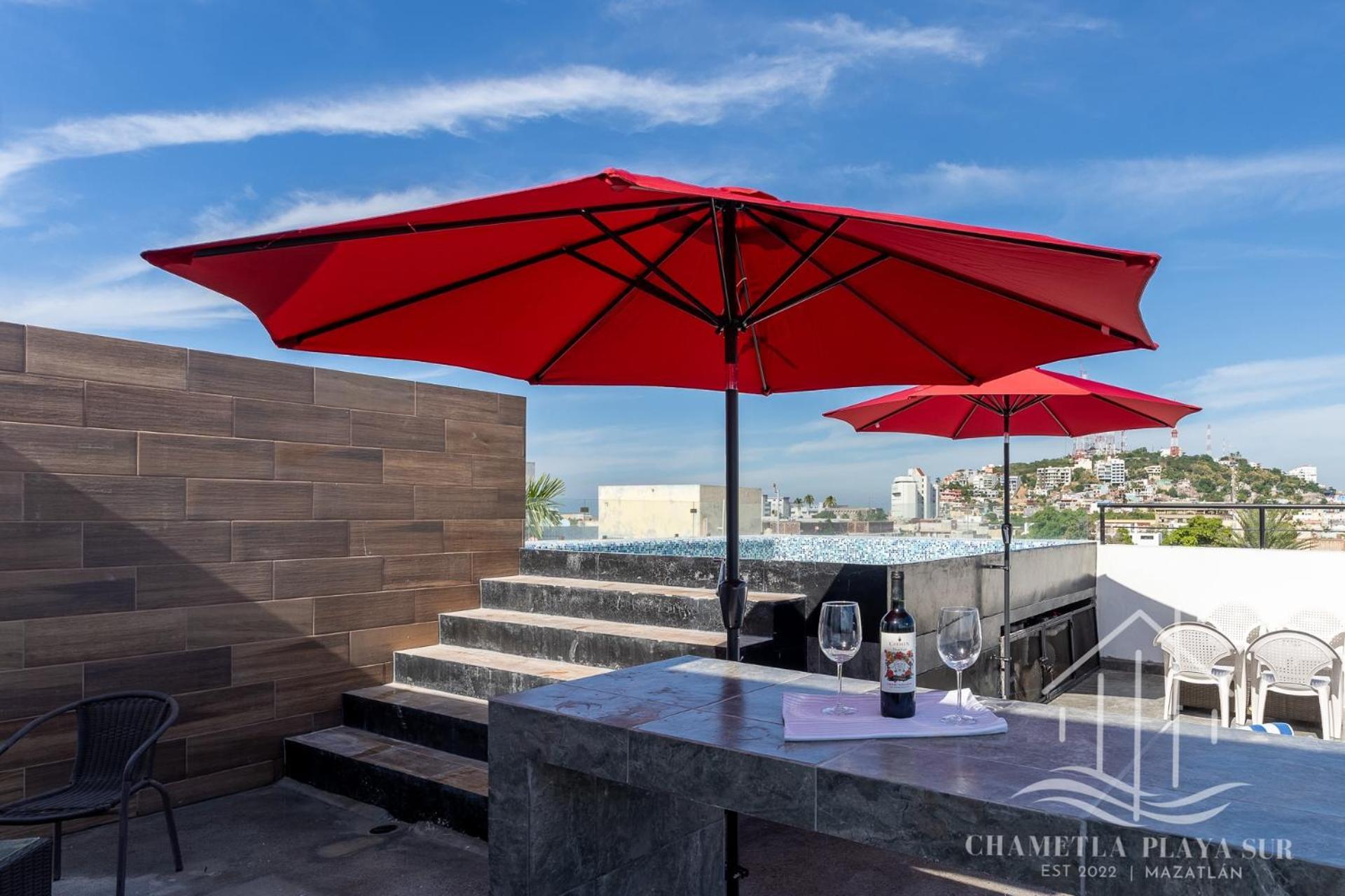 New & Comfy, 5 Star Area, Walk 2 Beach, Pool, Views, King Bed Mazatlán Extérieur photo